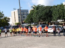 Abra�o Simb�lico emociona Bra�o do Norte